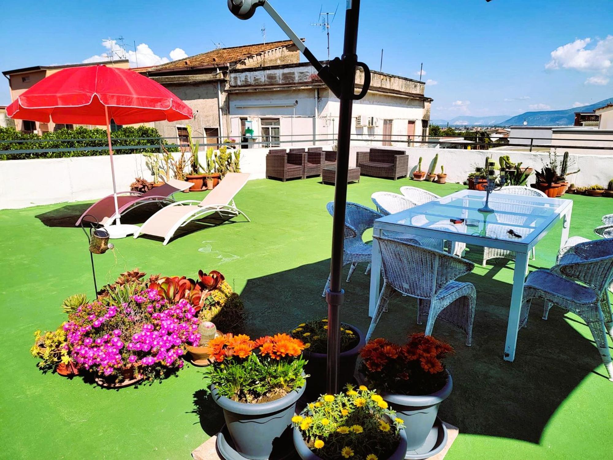 Palazzo Di Donna Panoramic Terraces And Private Parking Strategic To Amalfi Coast, Pompei, Napoli Villa Sant'Egidio del Monte Albino Dış mekan fotoğraf