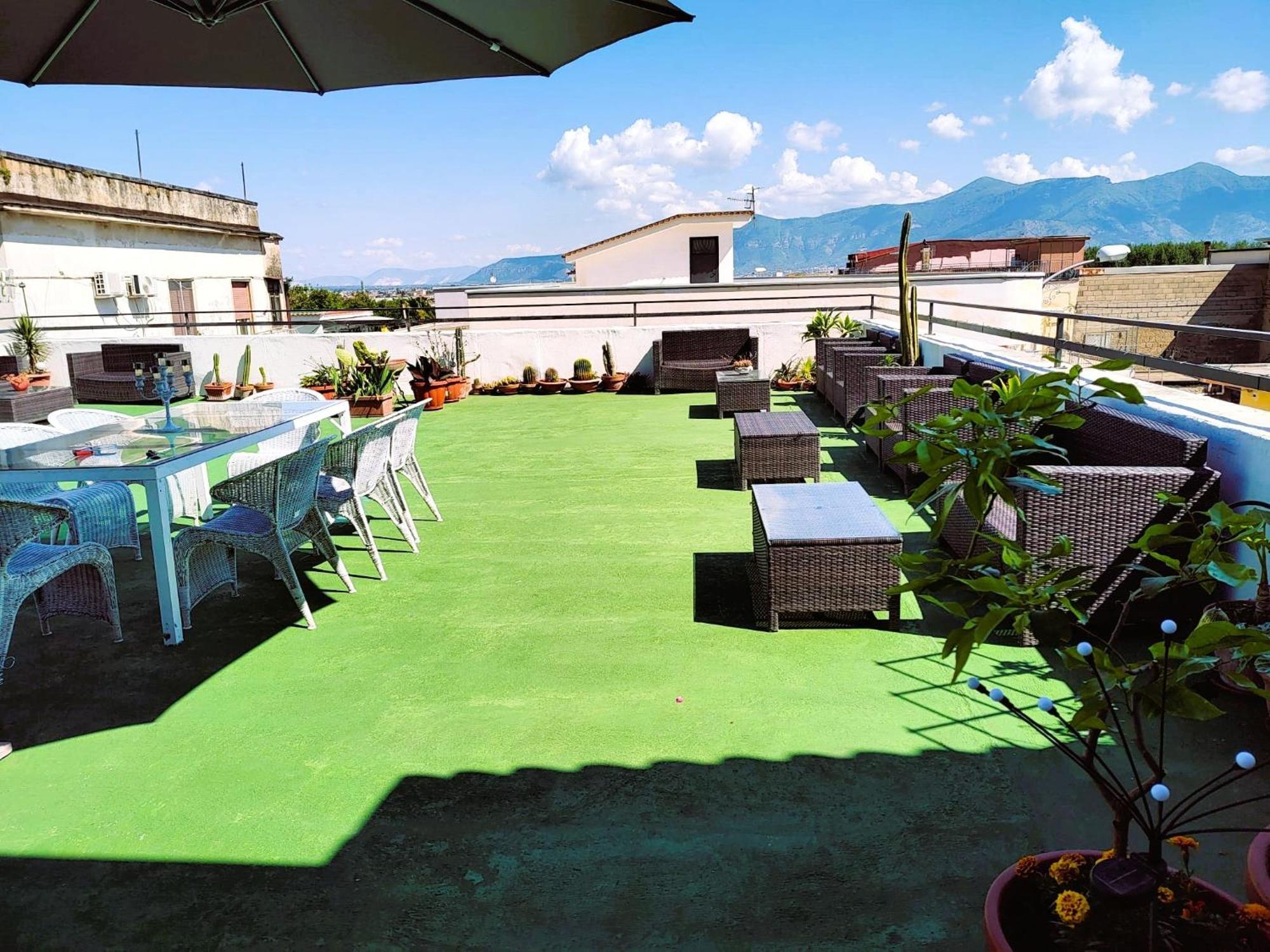 Palazzo Di Donna Panoramic Terraces And Private Parking Strategic To Amalfi Coast, Pompei, Napoli Villa Sant'Egidio del Monte Albino Dış mekan fotoğraf